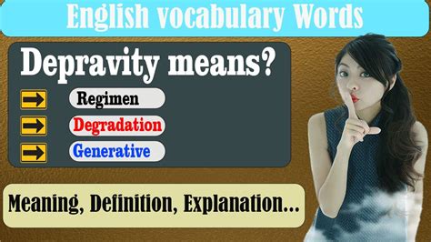 what is the meaning of depravity|DEPRAVITY .